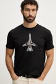 Alpha Industries t-shirt bawełniany Air Force Sketch czarny 266548