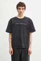 Alpha Industries t-shirt bawełniany Acid Logo bawełna czarny 258519