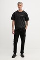 Alpha Industries t-shirt bawełniany Acid Logo 258519 czarny SS26