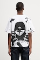 Alpha Industries tricou pentru bărbați, din bumbac Balaclava Backprint alb 266504