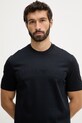 Emporio Armani t-shirt bawełniany granatowy EM004593.AF10762