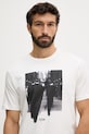 Emporio Armani t-shirt bawełniany biały EM004751.AF23082