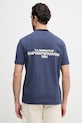 Oblačila Bombažna kratka majica Emporio Armani EM005257.AF13715 mornarsko modra