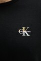 Calvin Klein Underwear T-shirt lounge da uomo in cotone LV00NM3022 nero