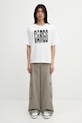 Alpha Industries t-shirt bawełniany Cargo Print 266544 biały