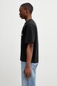 Alpha Industries Heatwave t-shirt bawełniany męski 766023 czarny SS26