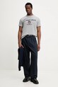 Gant t-shirt bawełniany 2003370 szary SS26