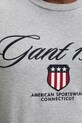 Gant t-shirt bawełniany 2003370 szary