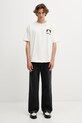 RHUDE tricou din bumbac Moonlight Pack RHPS26TT07012 bej
