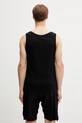 Odzież RHUDE Logo Ribbed Tank Top top męski bawełniany RHSS26TA01361 czarny