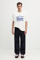 RHUDE Rossa t-shirt in cotone da uomo RHSS26TT01012 beige