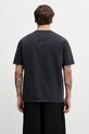 Odzież RHUDE Rossa T-shirt męski bawełniany RHSS26TT01012 czarny