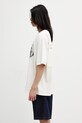 RHUDE Montenegro Morada T-shirt bawełniany męski RHSS26TT06012 beżowy SS26