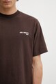 Bavlnené tričko Axel Arigato Legacy T-Shirt hnedá A2215015