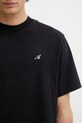 Bavlnené tričko Axel Arigato Signature T-Shirt čierna A1141005