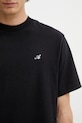 Axel Arigato t-shirt bawełniany Signature T-Shirt czarny A1141005