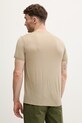 Odzież Icebreaker t-shirt męski z wełny merino Mer 150 Tech Lite III SS Tee IB0A56WL0GX1 beżowy