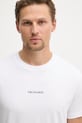 Trussardi t-shirt męski bawełniany biały G0428000094N
