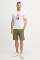 Trussardi t-shirt bawełniany G0688000163N biały SS26