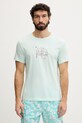 Emporio Armani Underwear футболка чоловіча бавовняна бірюзовий EM000574.AF20447