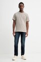 Levi's t-shirt bawełniany SS ORIGINAL HM TEE 56605.0301 beżowy SS26