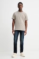 Levi's t-shirt bawełniany SS ORIGINAL HM TEE 56605.0301 beżowy SS26