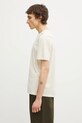 Bavlnené tričko C.P. Company 20CMTS084A005100W béžová SS26