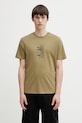 C.P. Company t-shirt in cotone regolare verde 20CMTS084A005100W