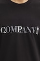C.P. Company t-shirt bawełniany czarny 20CMTS085A005100W