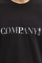 C.P. Company t-shirt bawełniany czarny 20CMTS085A005100W
