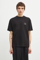 Odzież C.P. Company t-shirt bawełniany 20CMTS086A005100W czarny