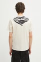 Abbigliamento C.P. Company t-shirt in cotone 20CMTS725A005100W beige