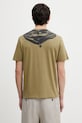 Odzież C.P. Company t-shirt bawełniany 20CMTS725A005100W zielony