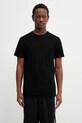 Heliot Emil t-shirt regular czarny SS26PRE.M.09.158.BLK01