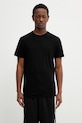 Heliot Emil t-shirt regular czarny SS26PRE.M.09.158.BLK01