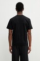 Odzież Heliot Emil t-shirt bawełniany SS26PRE.M.09.159.BLK01 czarny