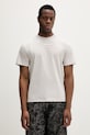 Heliot Emil t-shirt bawełniany bawełna szary SS26PRE.M.09.139.LGY06