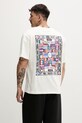 adidas Originals T-shirt męski bawełniany beżowy KD1430
