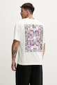 adidas Originals T-shirt męski bawełniany beżowy KD1430