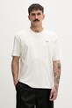 Odzież adidas Originals T-shirt męski bawełniany KD1430 beżowy