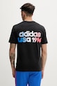 adidas Originals tričko dámské bavlněné USA 94 černá KD3818