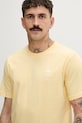 adidas Originals T-shirt męski bawełniany żółty KE1165