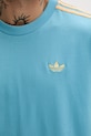 adidas Originals tričko pánské bavlněné KE1588 tyrkysová
