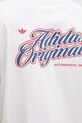 adidas Originals T-shirt męski bawełniany KE2248 biały