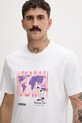 adidas Originals T-shirt męski bawełniany biały KE2745
