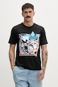adidas Originals T-shirt męski bawełniany Anime czarny KE2768