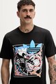 adidas Originals T-shirt męski bawełniany Anime czarny KE2768