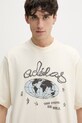 adidas Originals t-shirt męski bawełniany beżowy KU9207