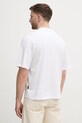 Odzież Sisley t-shirt męski bawełniany 3UYBS104T. biały