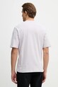 Odzież Sisley t-shirt bawełniany 3XDTS104R fioletowy